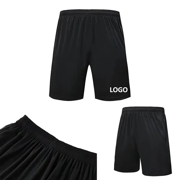 Black Polyester Quick-drying Sweatpants
