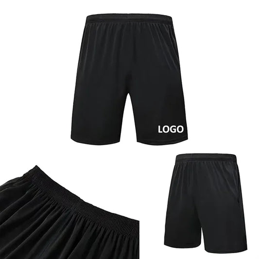Black Polyester Quick-drying Sweatpants