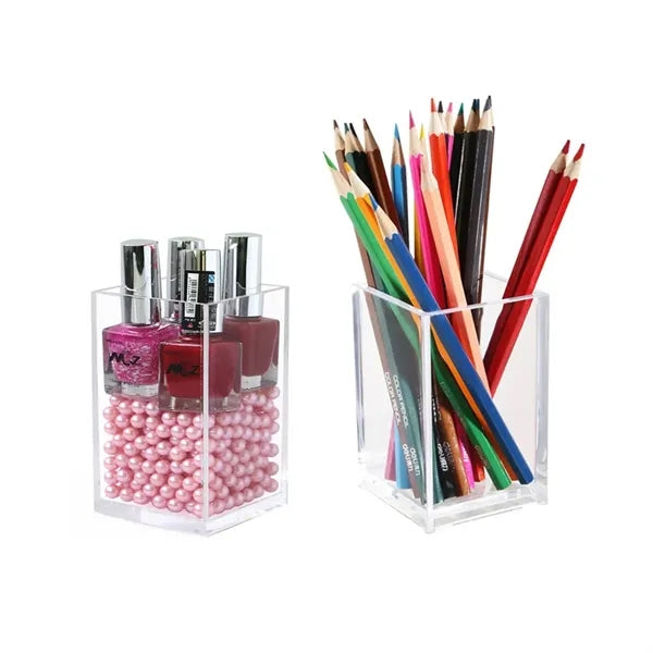 Clear Acrylic Pen Holder