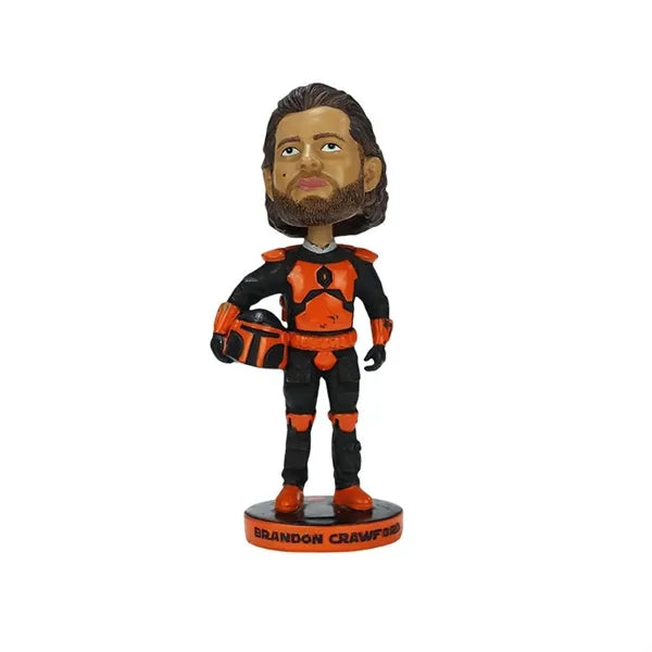 6" Custom Polyresin Bobble Head Figure