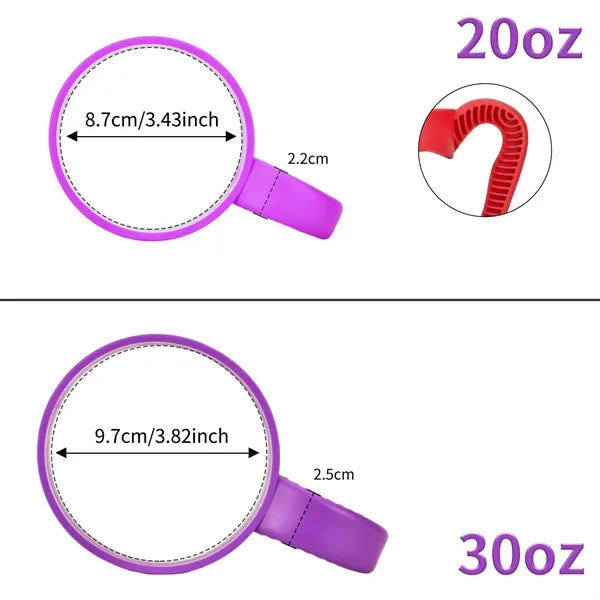 20/30 OZ Plastic Insulated Tumbler Handle