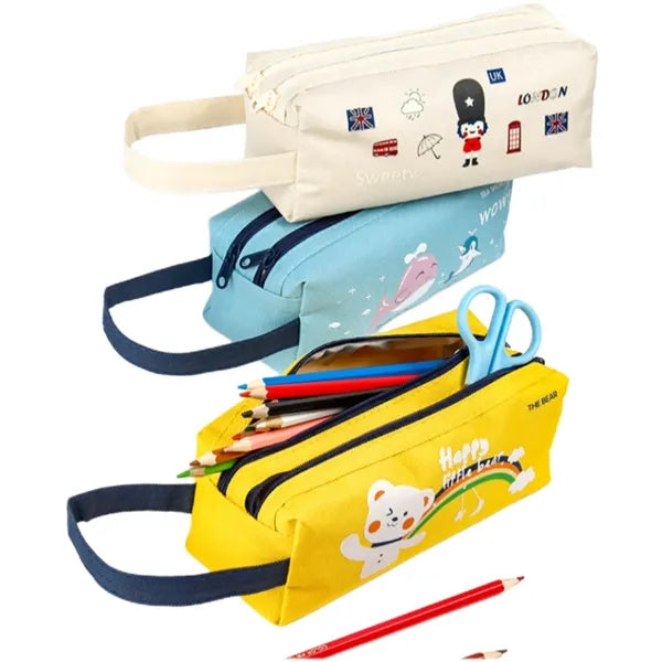 Oxford Large-Capacity Pen Pouch
