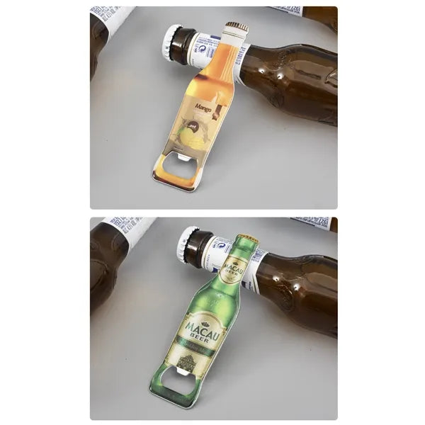 Creative Beer Bottle Opener Refrigerator Magnet