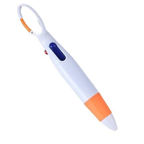 Four-color Ballpoint Pen With Buckle