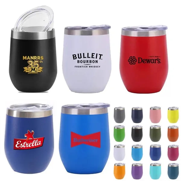 Insulated Travel Wine Cup for Champaign, Cocktail, Christmas