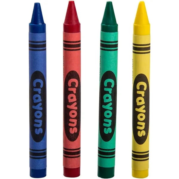 Kids 4-Packs Soy Wrapped Boxes Wax Crayons
