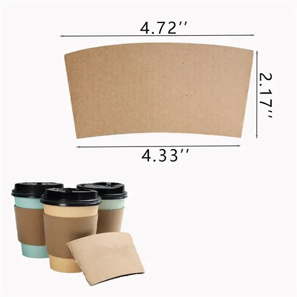 Disposable Corrugated Paper Insulated Thickened Cup Cover