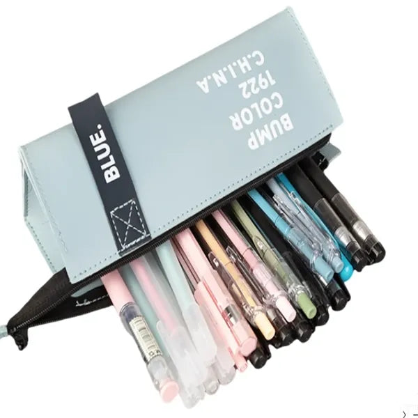 Large Capacity Triangle Pen Case