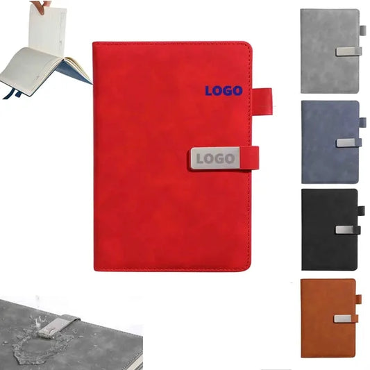 A5 100 sheet Magnetic Notebook Journal Pen Holder