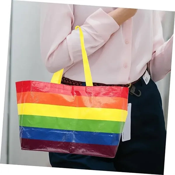 Rainbow Non-woven Shopping Tote Bag
