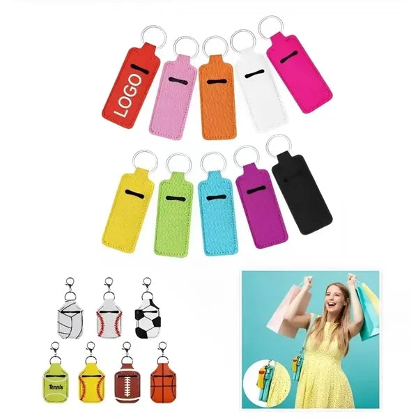 Lipstick Cover Keychain