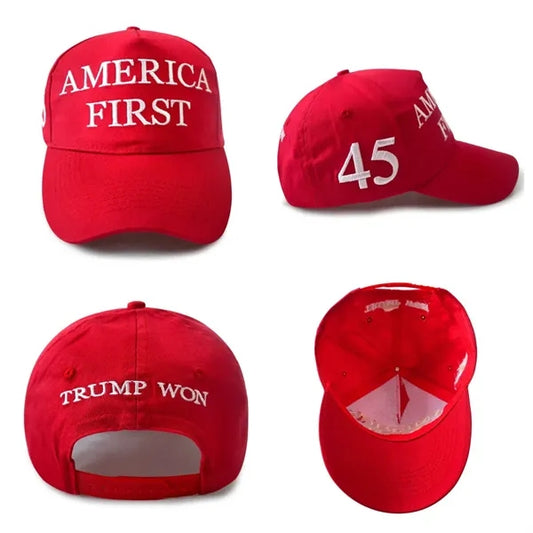 Big Letter Trump 5 Panel America First Cap