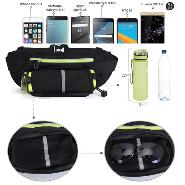 Running Belt Fanny Pack Waist Bag
