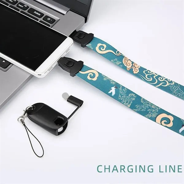 Work Id Lanyard Variable Data Cable