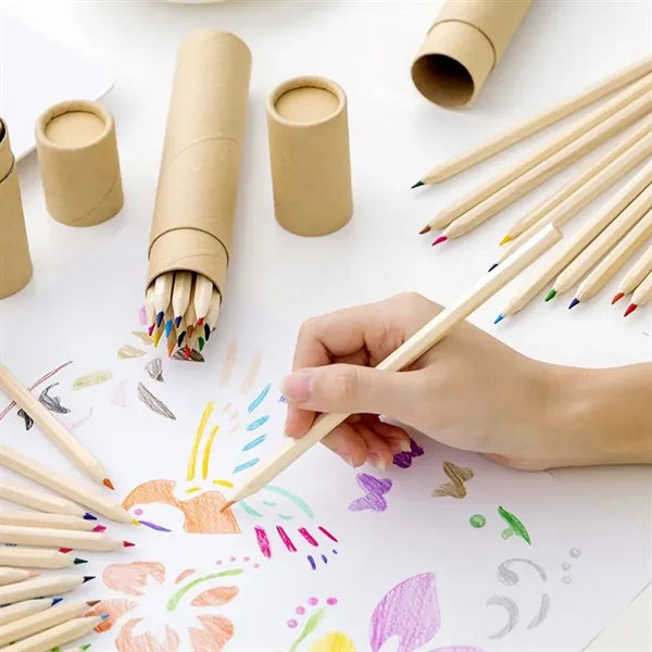 6.9In Colored Pencil 12Pcs