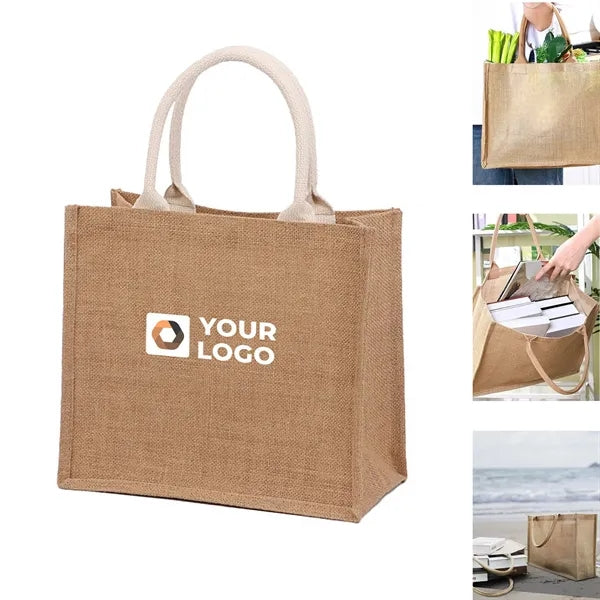 Natural Jute Tote Bag