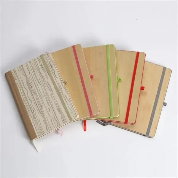 6"x 8" Bamboo Journal w/RPET Back