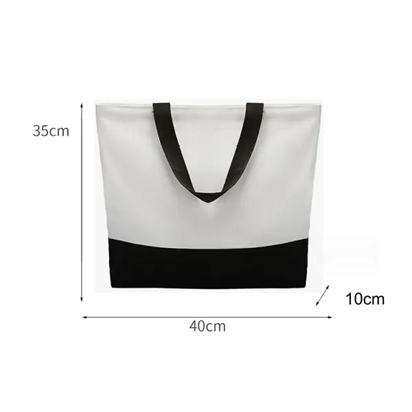 Full Color Customizable Canvas Tote Bag Reticule