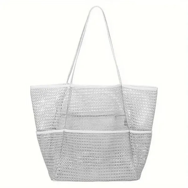 Mesh Beach Tote Bag for Women