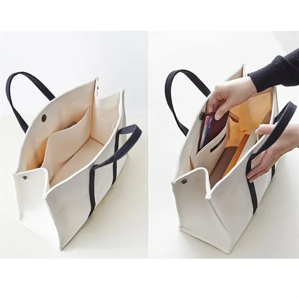 Full Color Luxury Fashionable Two-Tone Cloth Bags
