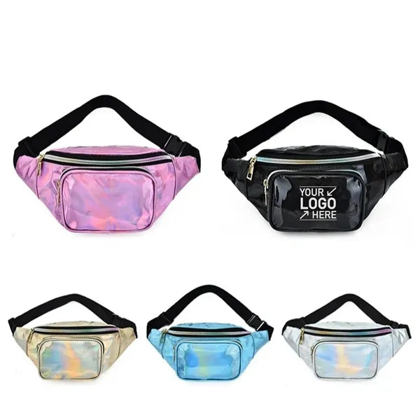 PU Holographic Fanny Pack