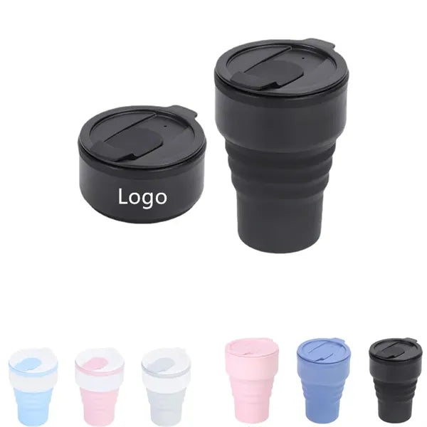 13oz / 375ml To-Go Collapsible Travel Coffee Cup