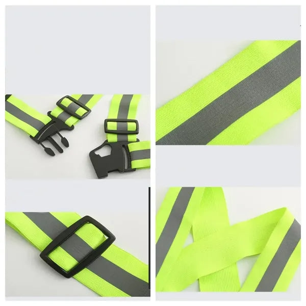 Hi Vis Safety Strap Vest