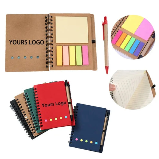 Kraft paper loose leaf sticky notes