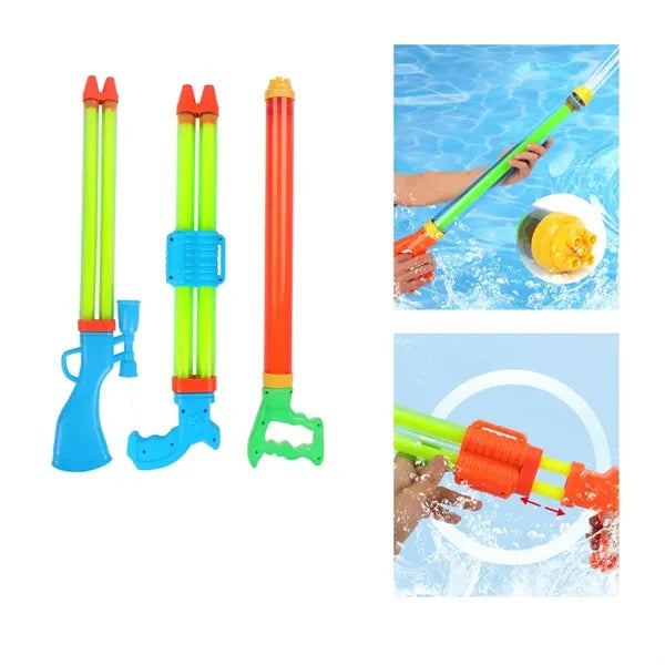 22" Pull-out Water Long Squirter Kids Toys Soaker Guns