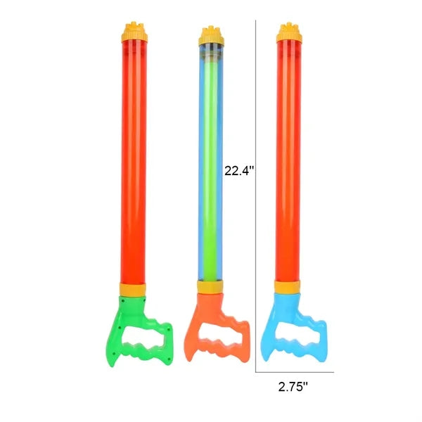 22" Pull-out Water Long Squirter Kids Toys Soaker Guns