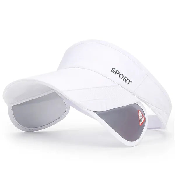 Athletic Mesh Visor - Stylish Sun Hat for Golf, Running, and