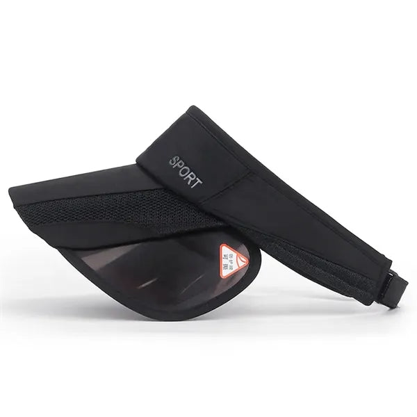 Athletic Mesh Visor - Stylish Sun Hat for Golf, Running, and