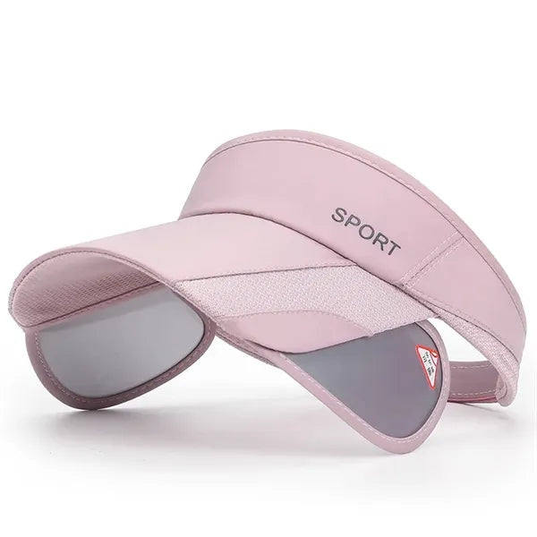 Athletic Mesh Visor - Stylish Sun Hat for Golf, Running, and