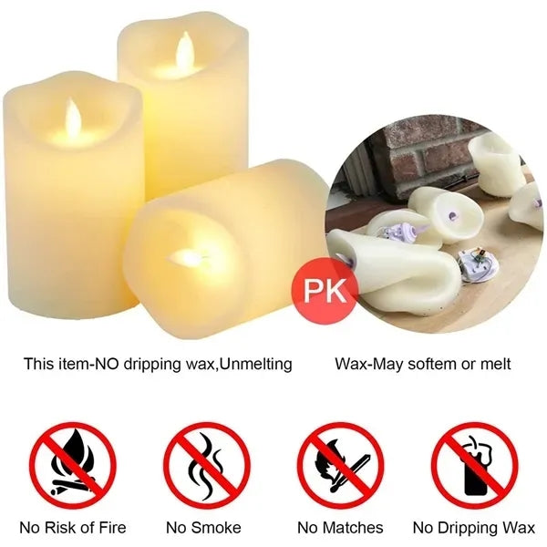 Flickering Flameless Candles