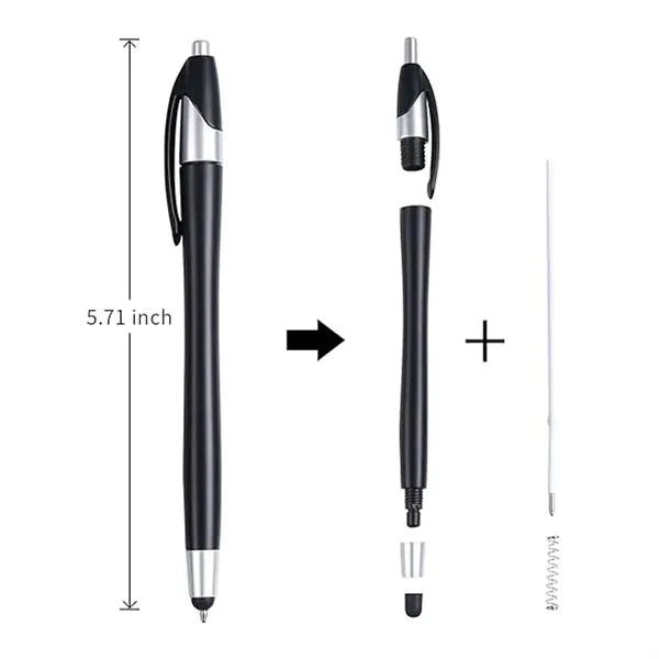 Bullet Stylus Soft Touching Ballpoint Pen