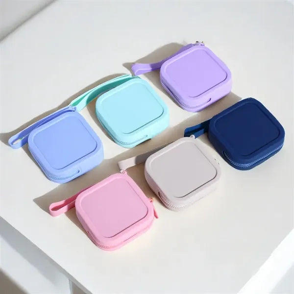 Silicone Organizer Wallet Coin Purse Waterproof Earphone Bag