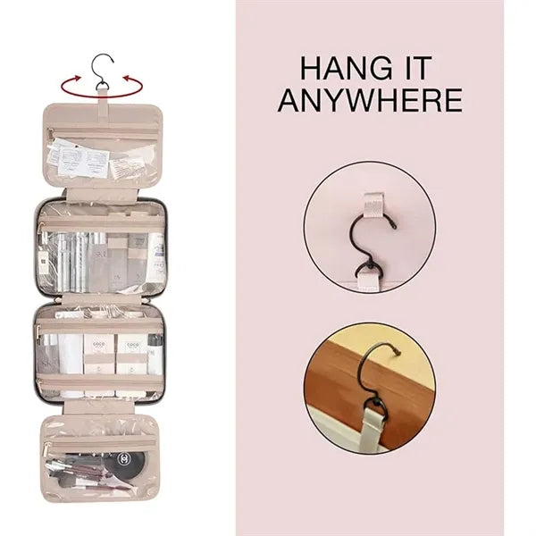 Toiletry Bag with Hanging Hook