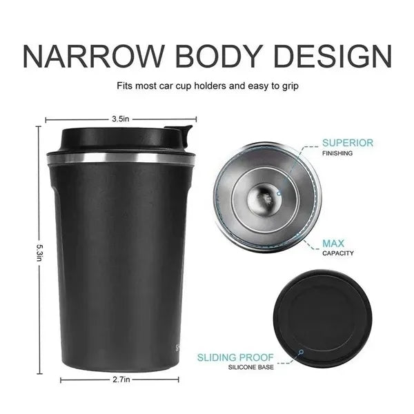 13 oz Portable Stainless Steel Coffee Cup