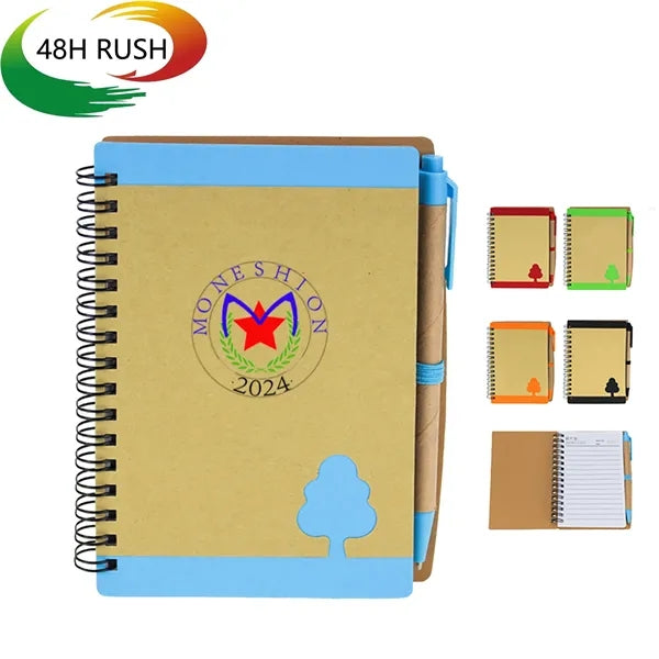 Notepad w/ Mini Hollow Tree and Pen