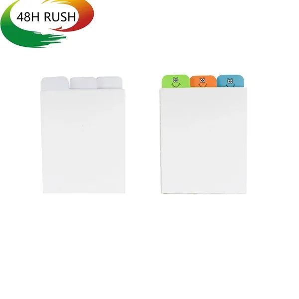 Smiley Three-color Notepad