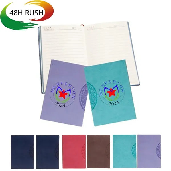 Debossed PU Leather Notebook