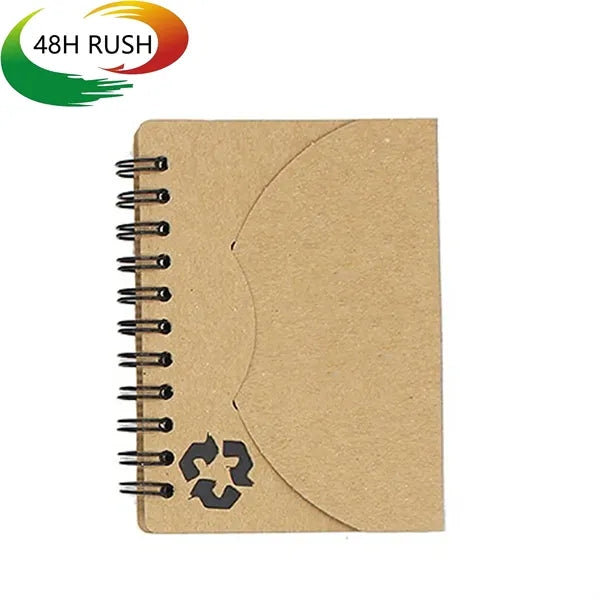 Recycled Mini Spiral Divided Composition Notepad