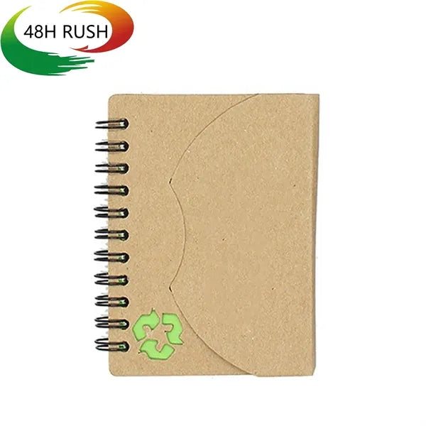 Recycled Mini Spiral Divided Composition Notepad