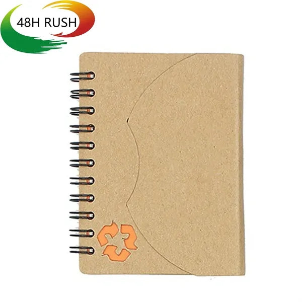 Recycled Mini Spiral Divided Composition Notepad