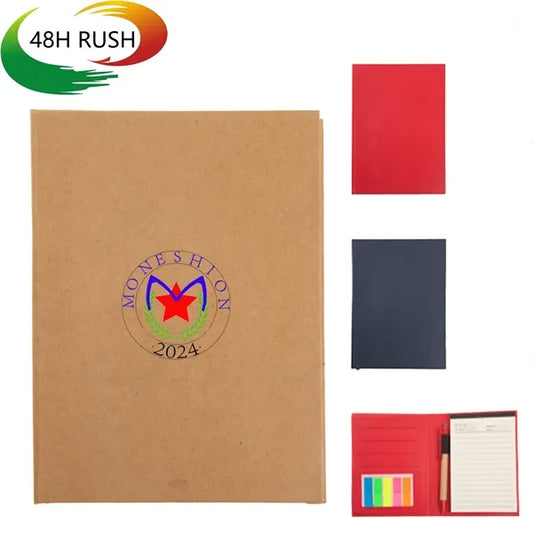 Multicolor Cote Pad w/ PET Sticker & Pen Set