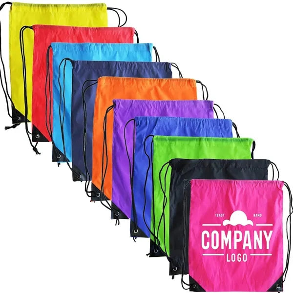 Nylon Draw String Backpack