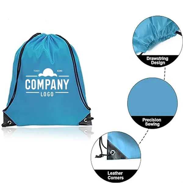 Nylon Draw String Backpack