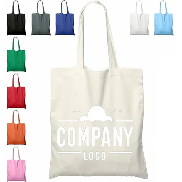 Natural Cotton Tote Bags, Lightweight Cloth Bags