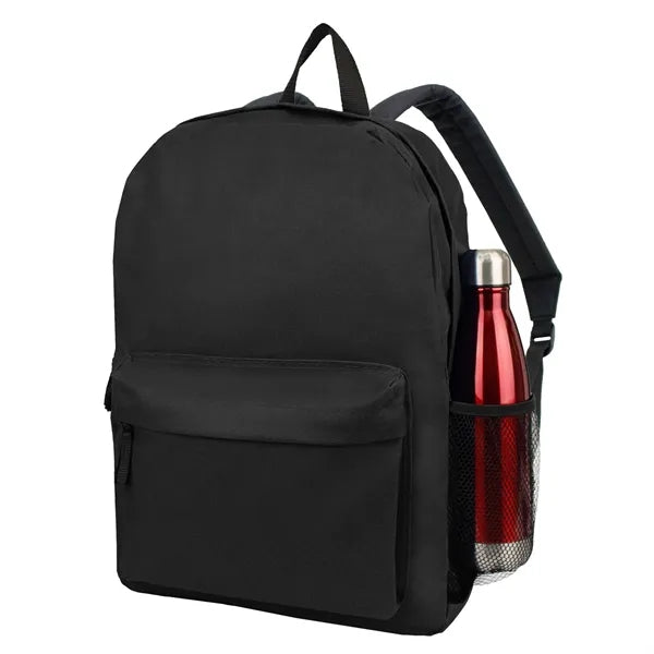 17" Heavy Duty Backpack With Mesh Pocket