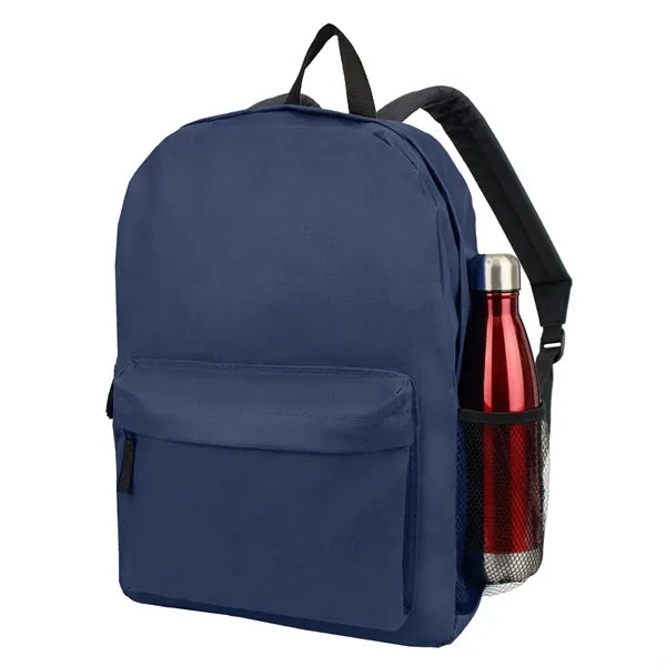 17" Heavy Duty Backpack With Mesh Pocket